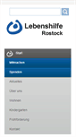 Mobile Screenshot of lebenshilfe-rostock.de
